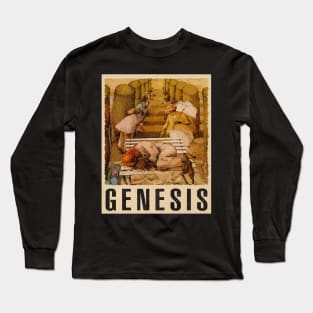 Calling All Stations - Join the Musical Journey with This Genesis Tee Long Sleeve T-Shirt